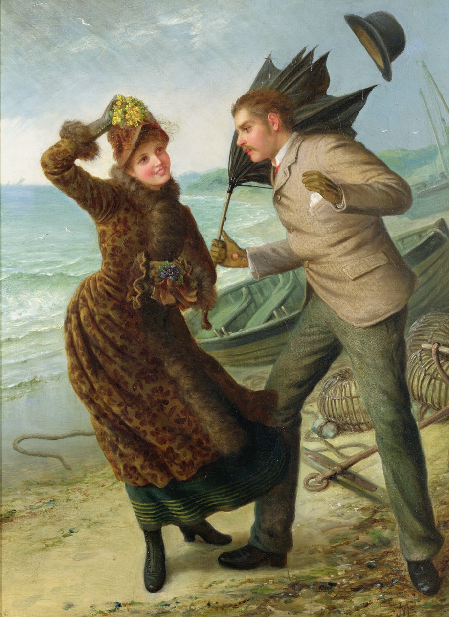 Windiger Tag von Jane Maria Bowkett