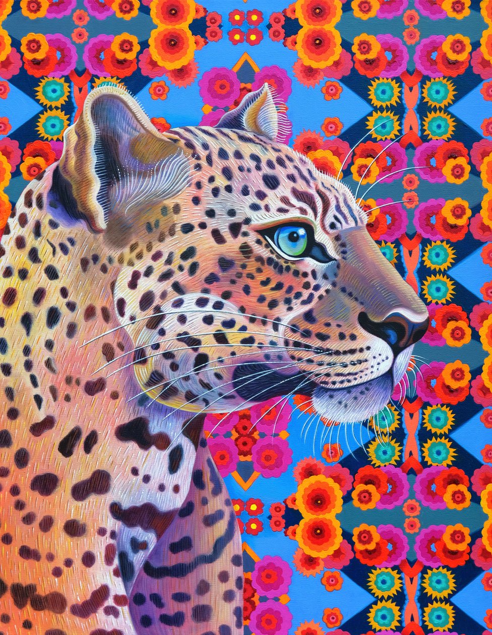 Leopard, 2018 von Jane Tattersfield