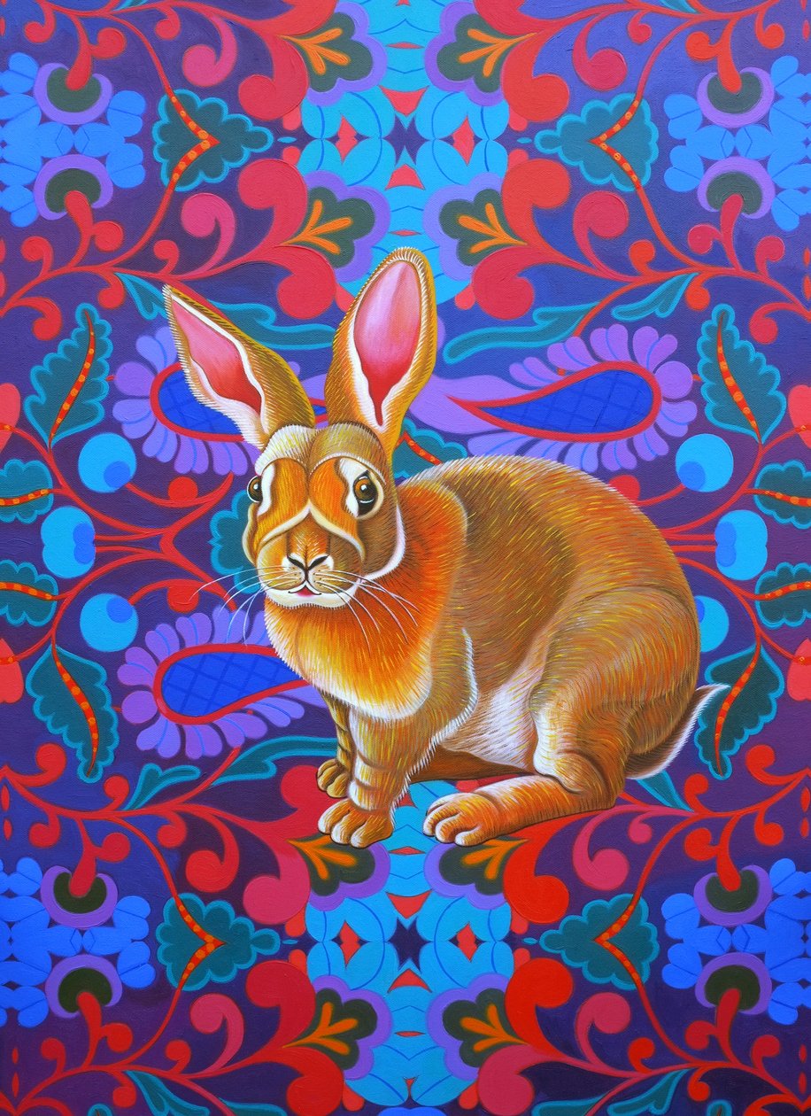 Kaninchen, 2014 von Jane Tattersfield