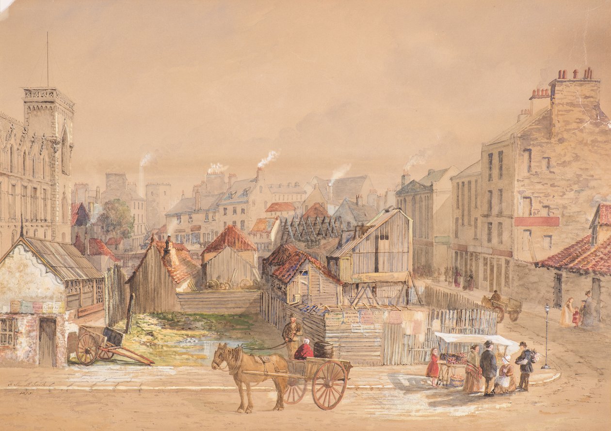 Standort des Albert-Instituts 1864 von Jane Stewart Smith