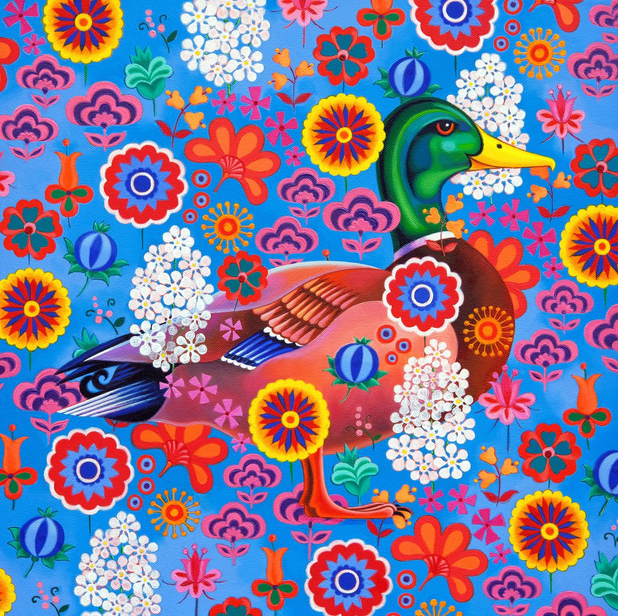 Ente, 2022 von Jane Tattersfield