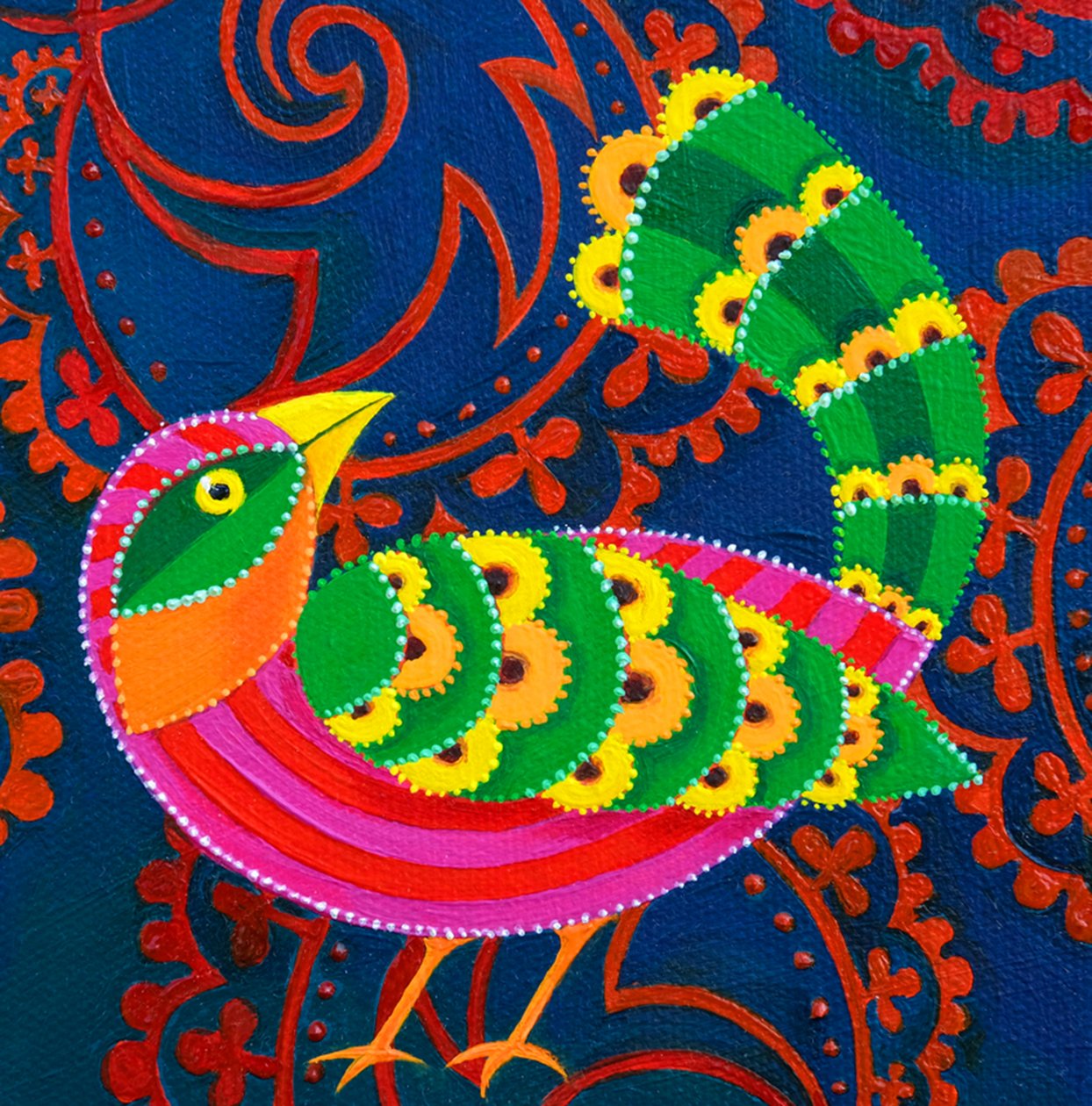 Grünschwanzvogel von Jane Tattersfield