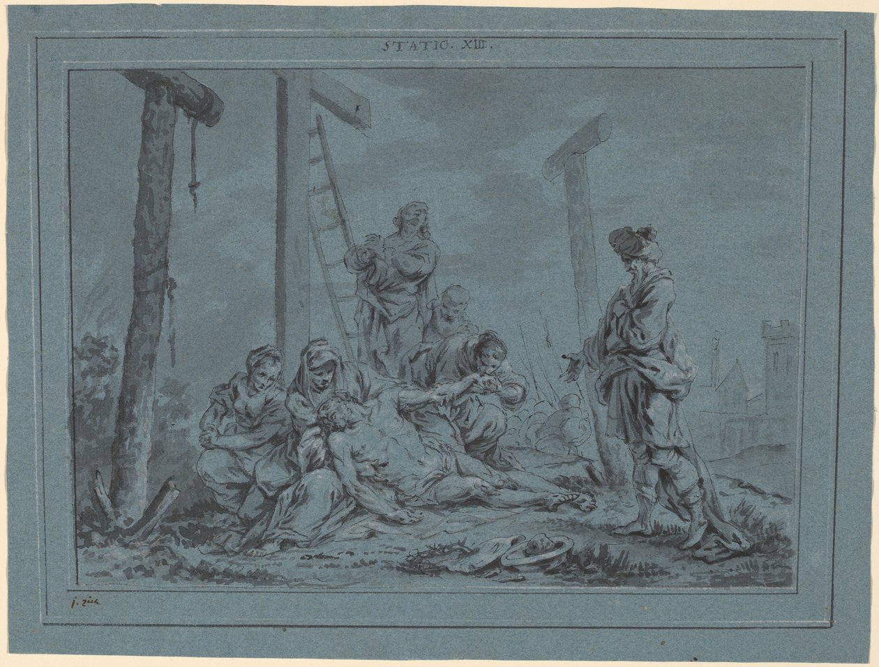Die Klage (STATIO XIII) von Januarius Zick