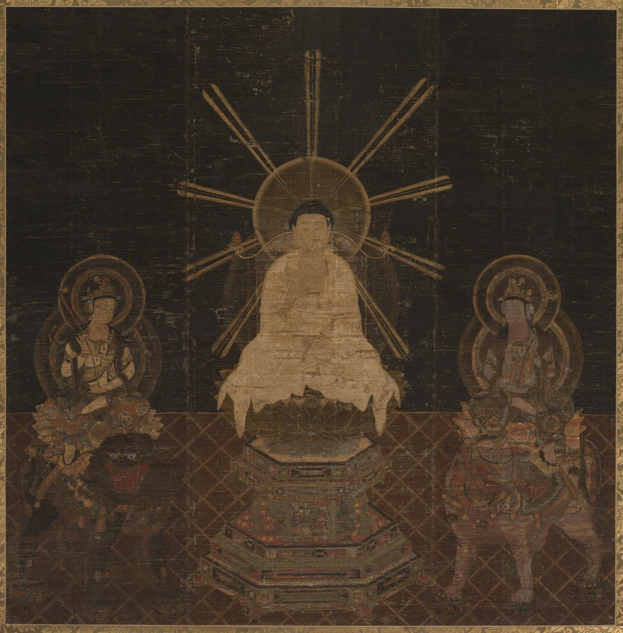Shakyamuni-Triade von Japan, Kamakura period