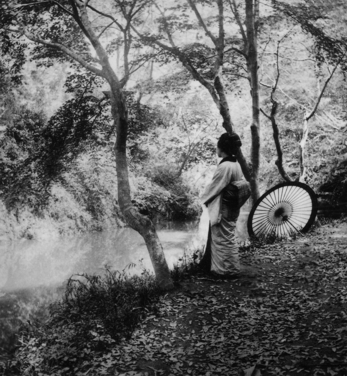 Herbst in Japan, um 1900 von Japanese Photographer
