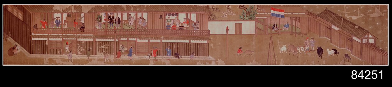 Niederländischer Handelsposten in Japan von Japanese School