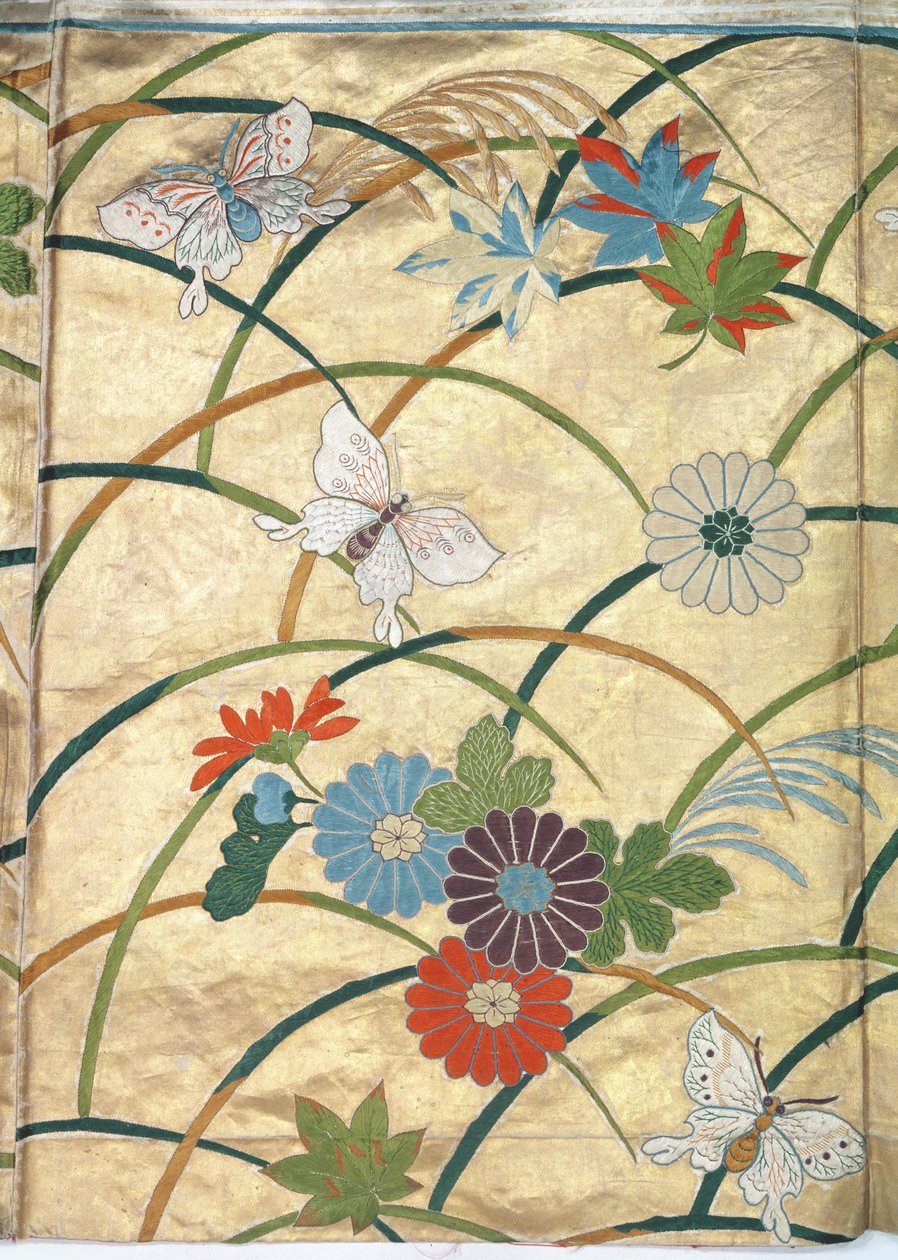 Noh-Robe (Detail) von Japanese School