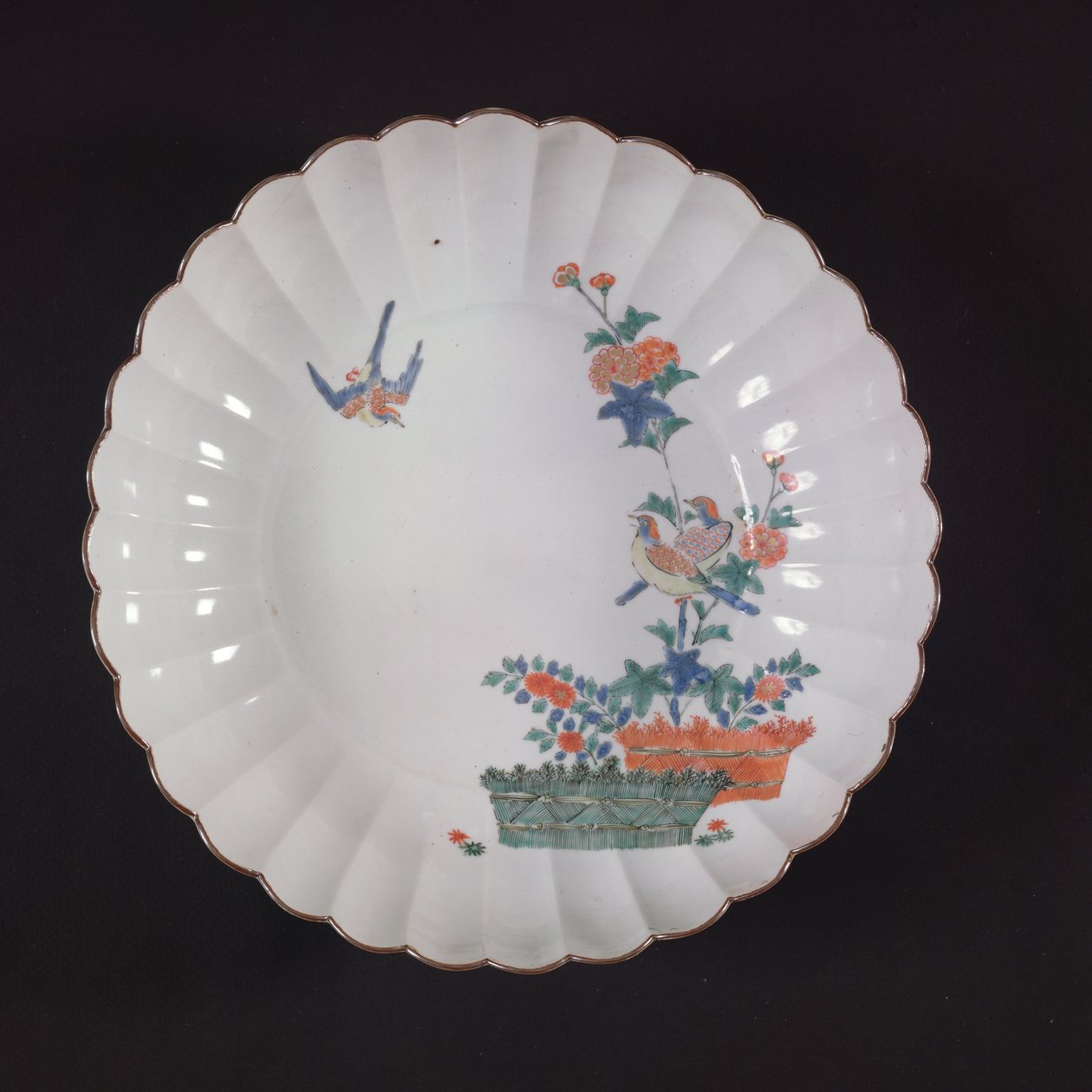 Große Kakiemon-Schale, Edo-Periode von Japanese School