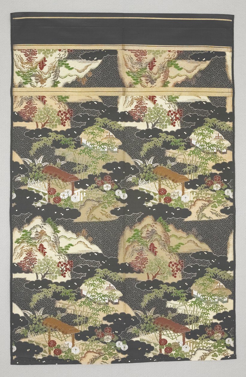 Obi-Fragment von Japanese School