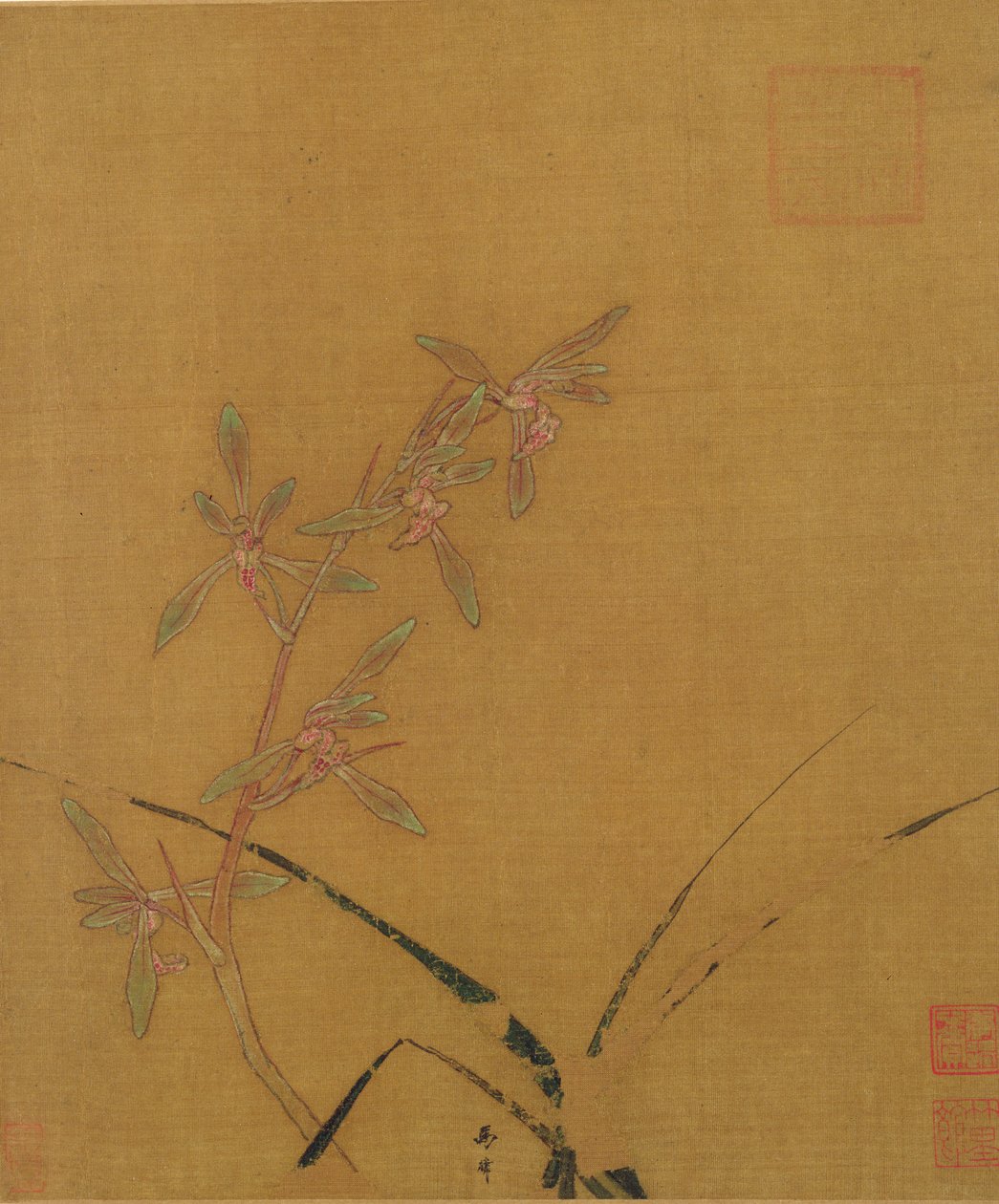 Orchideen von Japanese School