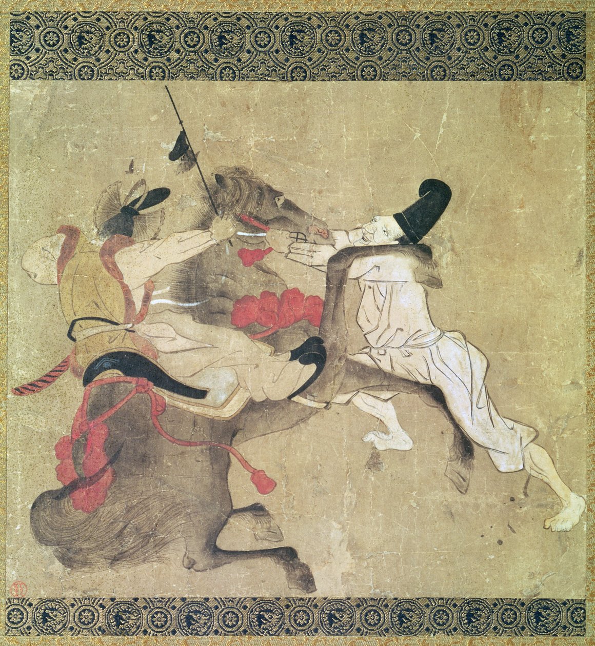 Das wütende Pferd von Japanese School