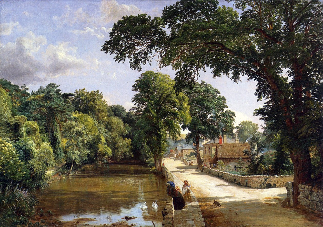 Bonchurch, Isle of Wight, 1859 von Jasper Francis Cropsey