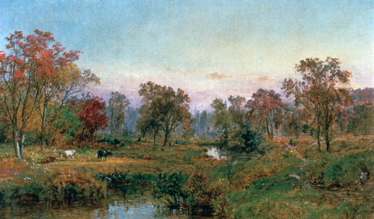 Hastings-on-Hudson, 1885 von Jasper Francis Cropsey