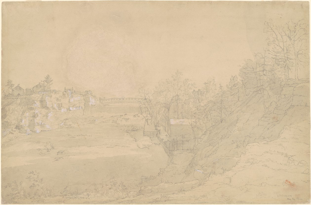 James McCulloughs Bleimühle von Jasper Francis Cropsey