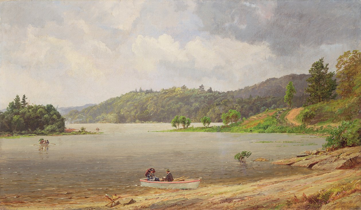 Am Wawayanda-See, New Jersey von Jasper Francis Cropsey