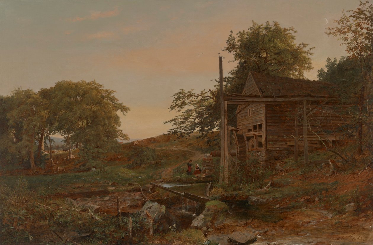 Die Wassermühle von Jasper Francis Cropsey