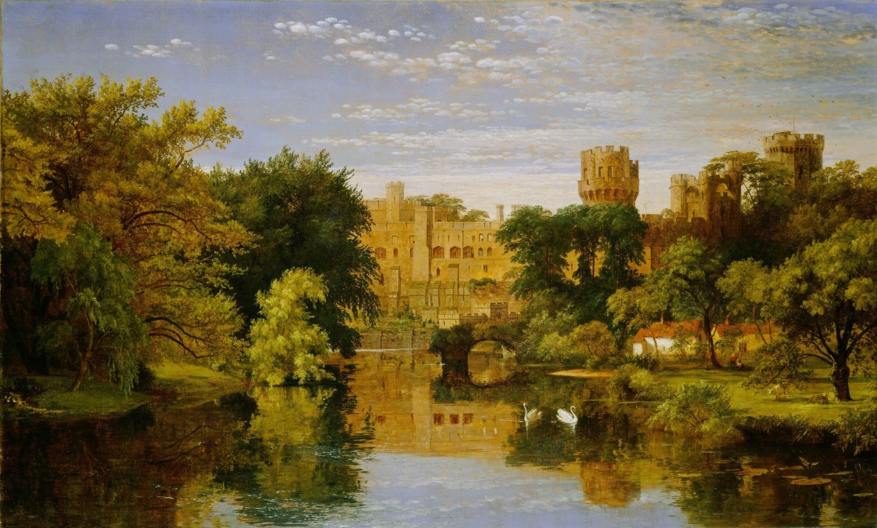 Warwick Castle, England von Jasper Francis Cropsey