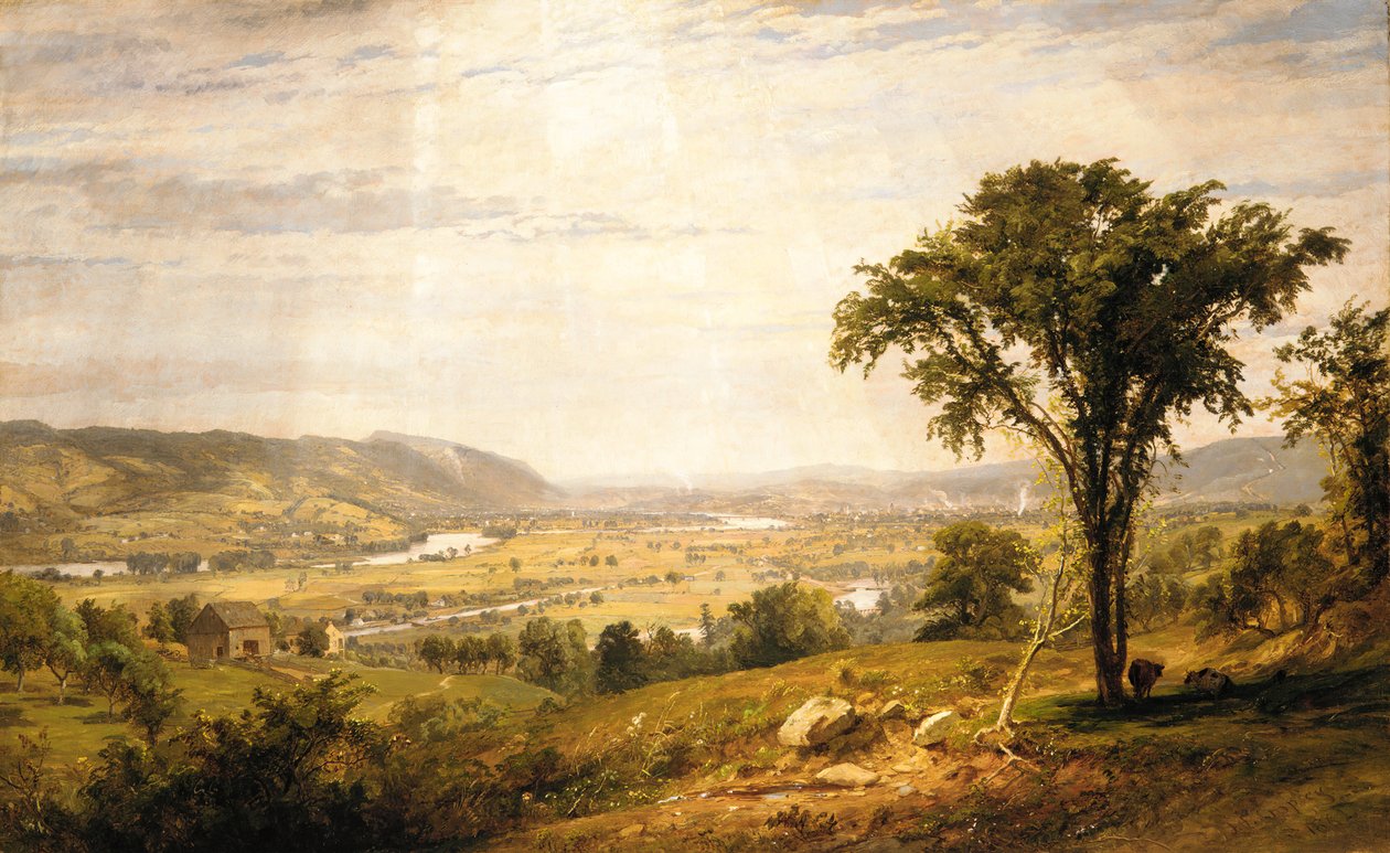Wyoming Valley, Pennsylvania, 1864 von Jasper Francis Cropsey