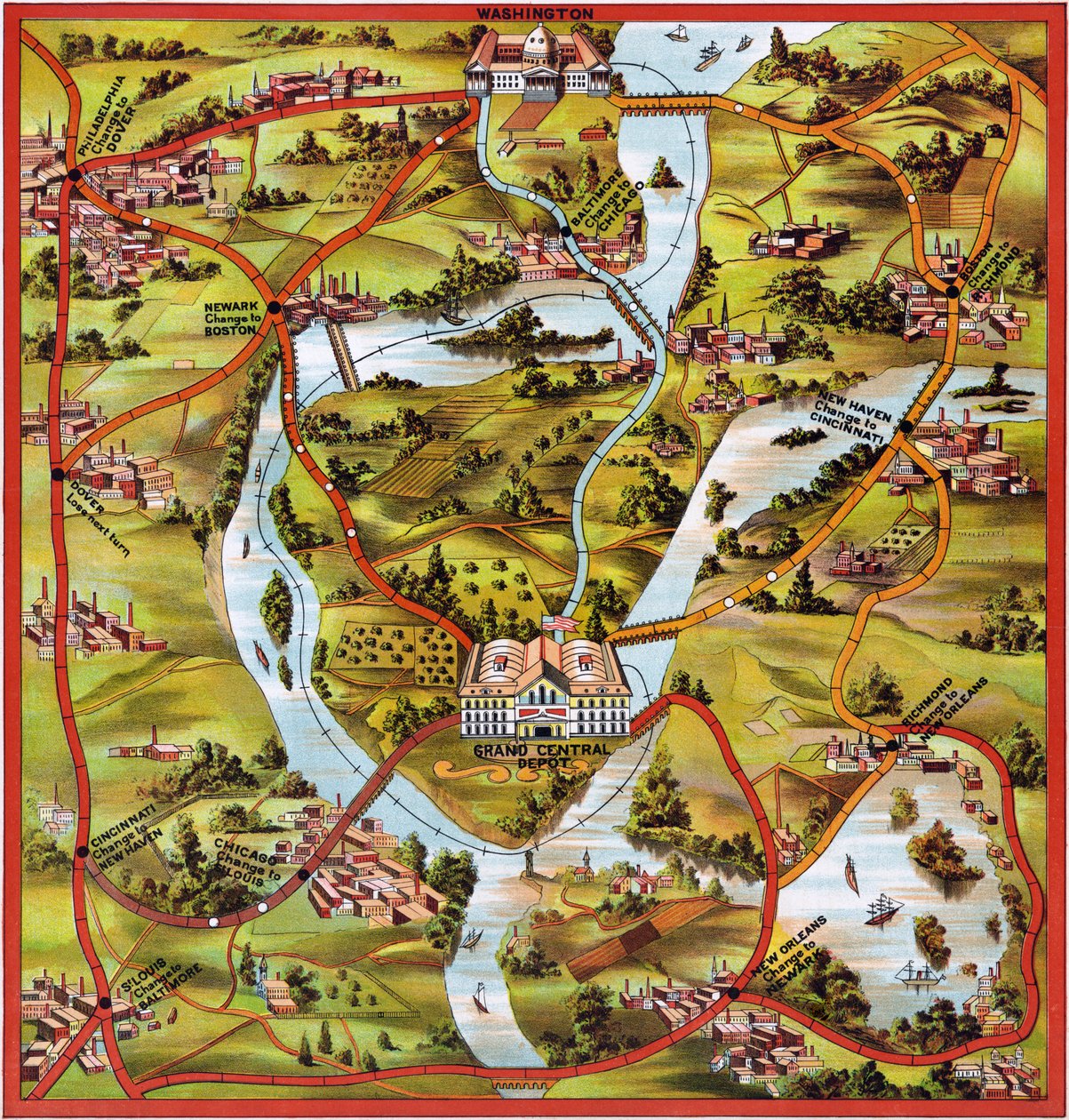 Der Weg nach Washington von Jasper H. Singer