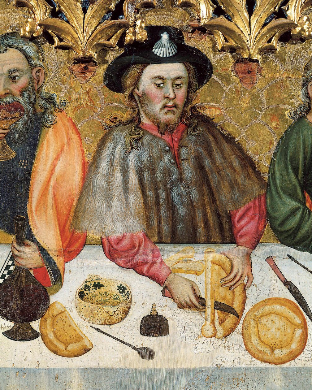 Das letzte Abendmahl (Detail) von Jaume Ferrer