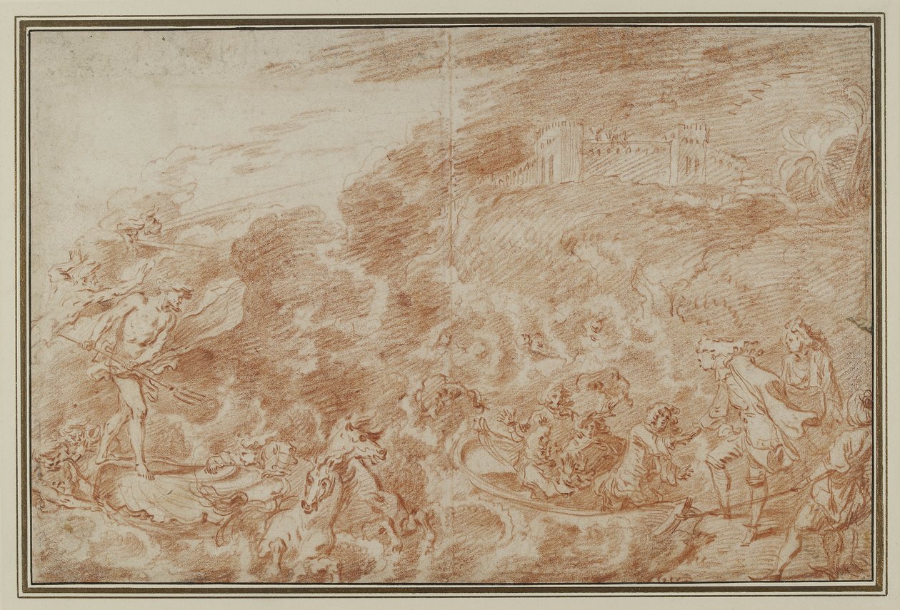 Sturm auf See von Jean Antoine Watteau
