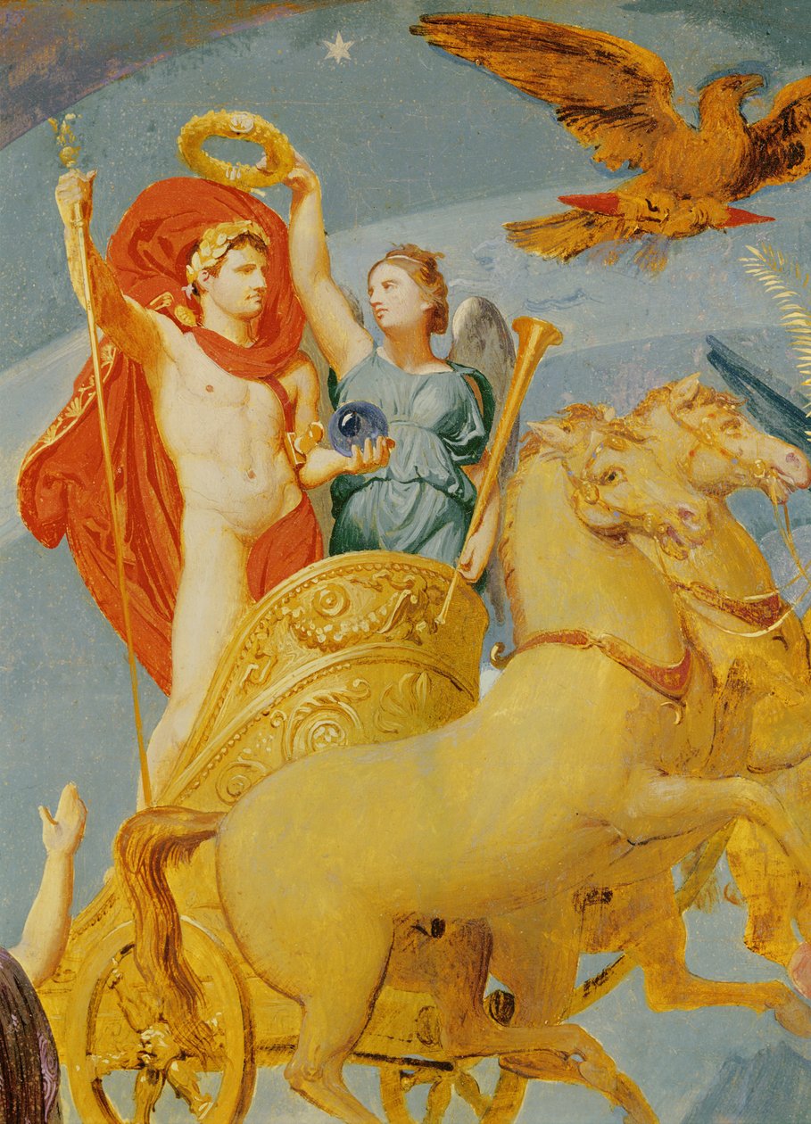 Apotheose von Napoleon I., (Detail) von Jean Auguste Dominique Ingres