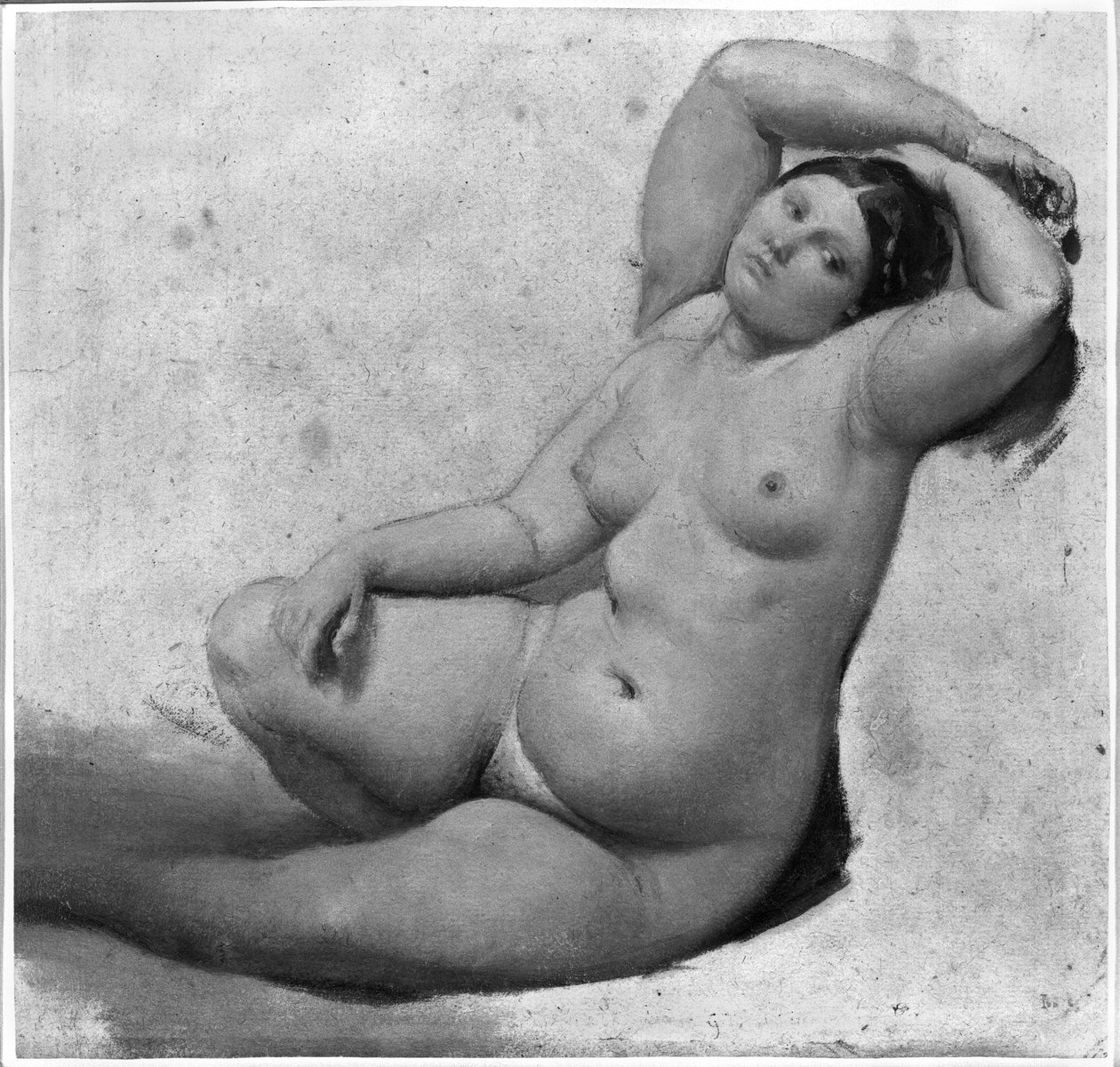 Studie für das Türkische Bad von Jean Auguste Dominique Ingres