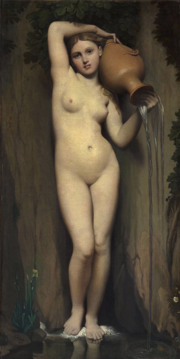 Der Frühling von Jean Auguste Dominique Ingres