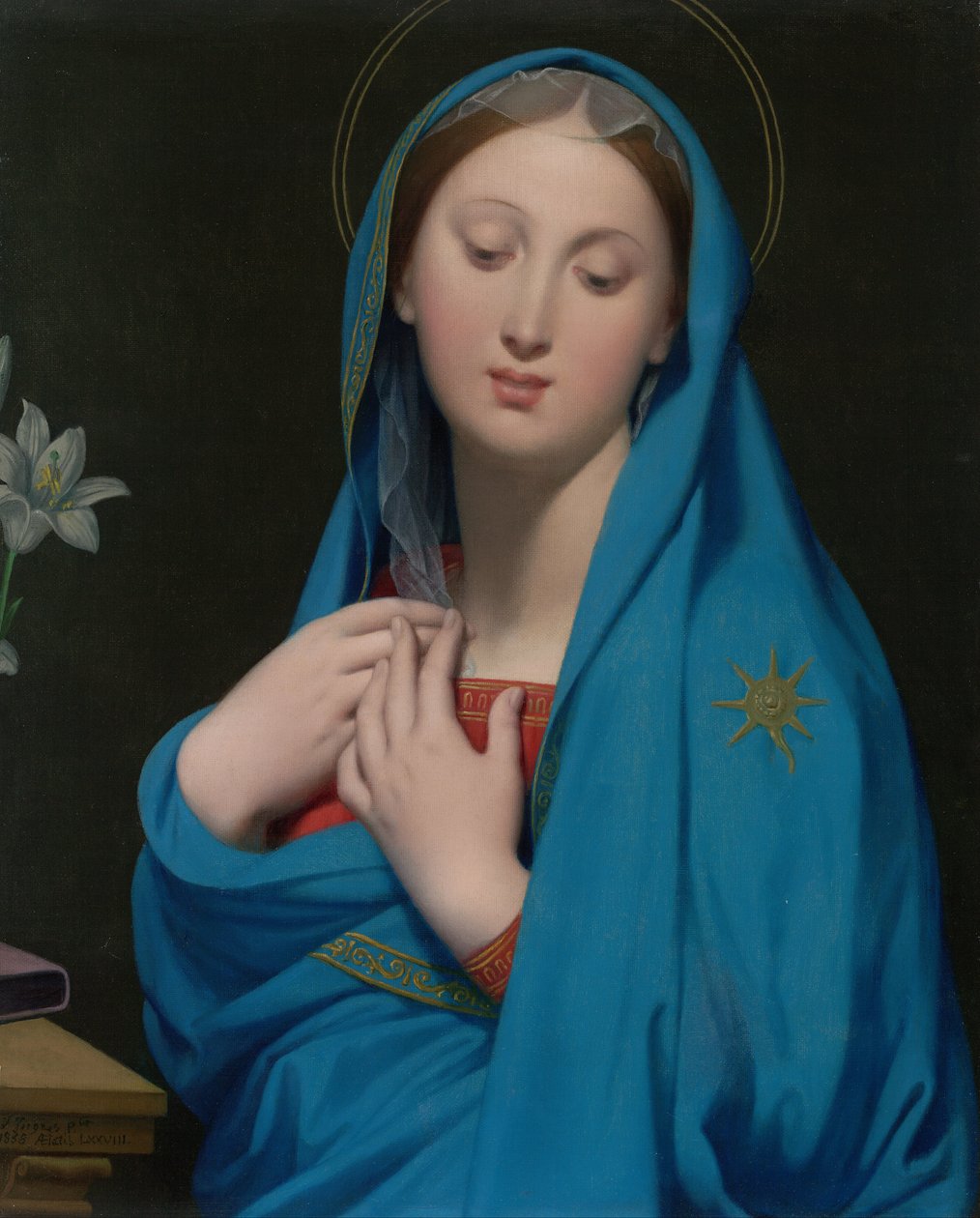 Jungfrau der Adoption von Jean Auguste Dominique Ingres