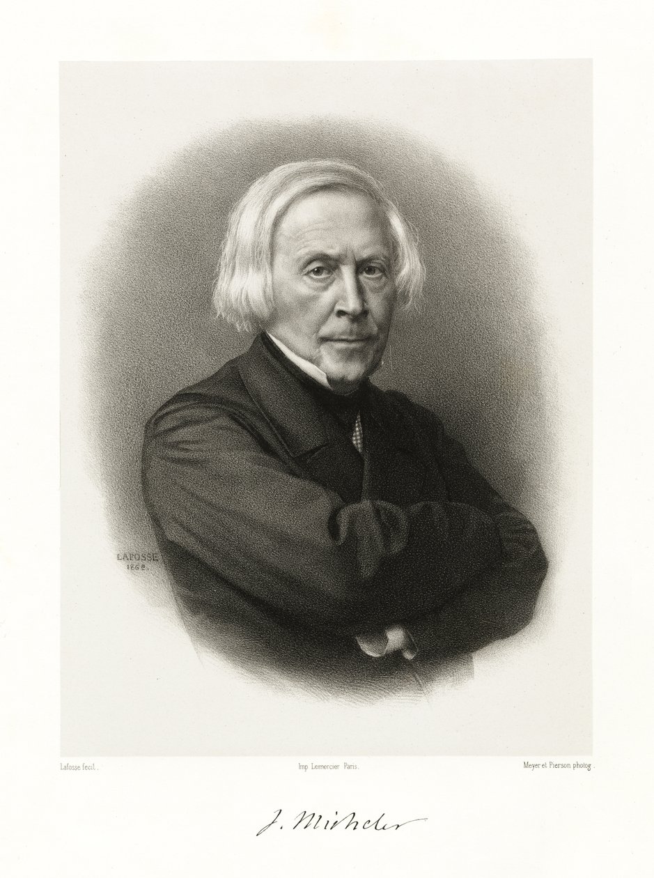 Jules Michelet von Jean Baptiste Adolphe Lafosse