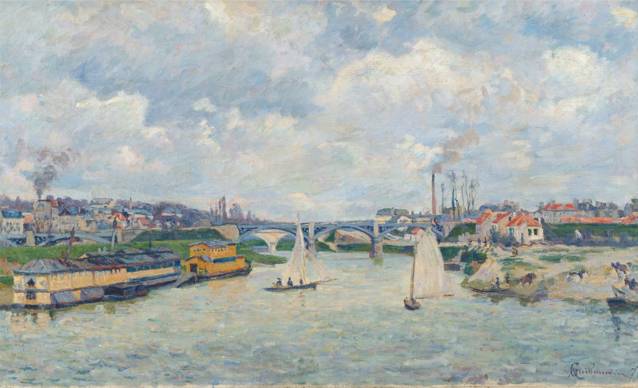 Charenton Hafen, 1878 von Jean Baptiste Armand Guillaumin