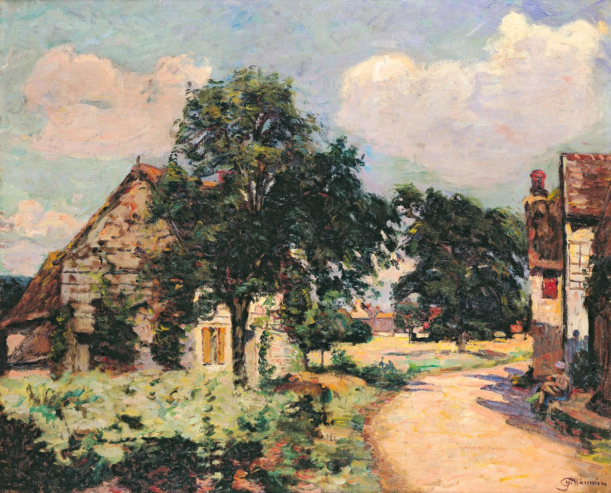 Wirkung der Sonne von Jean Baptiste Armand Guillaumin