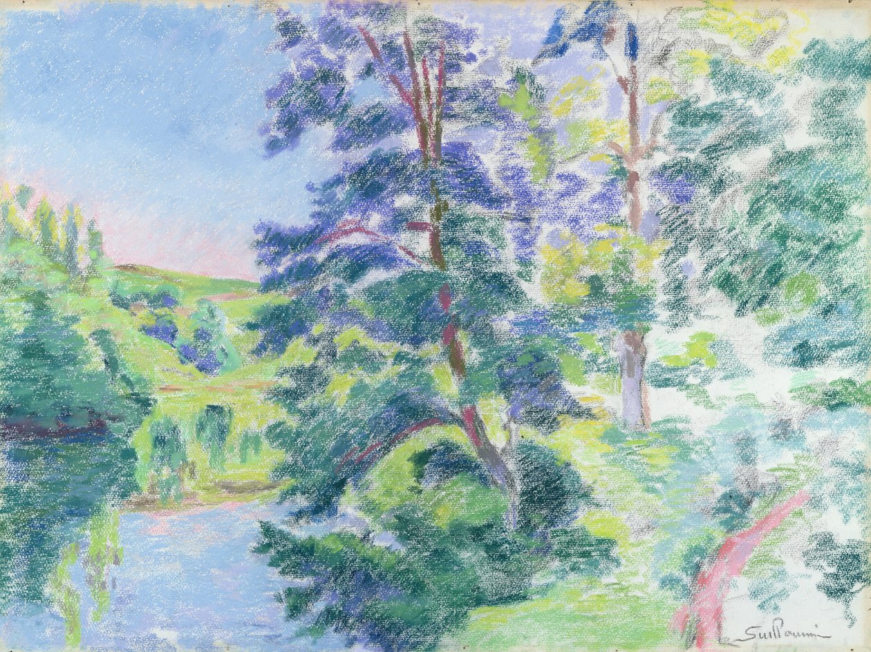 Landschaft von Jean Baptiste Armand Guillaumin