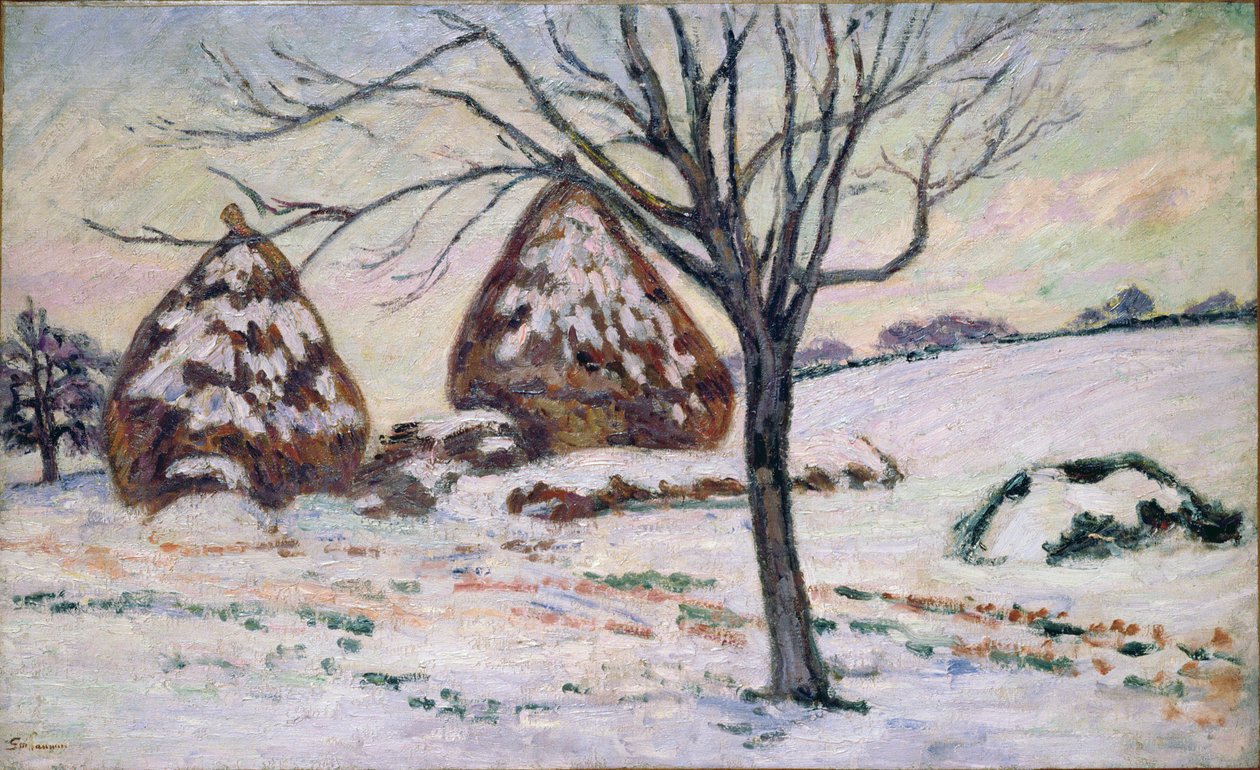 Winterlicht von Jean Baptiste Armand Guillaumin
