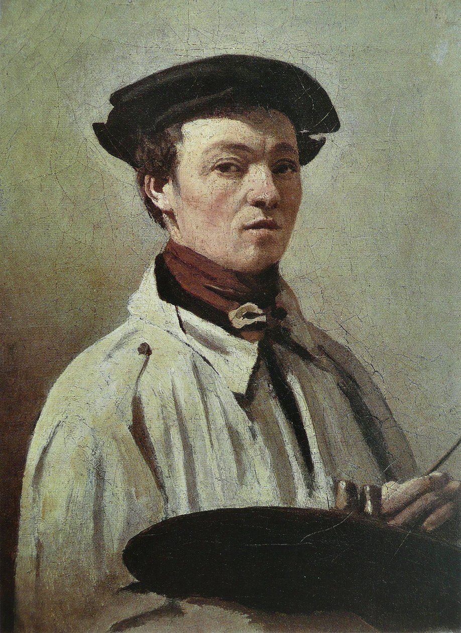 Selbstporträt von Jean Baptiste Camille Corot