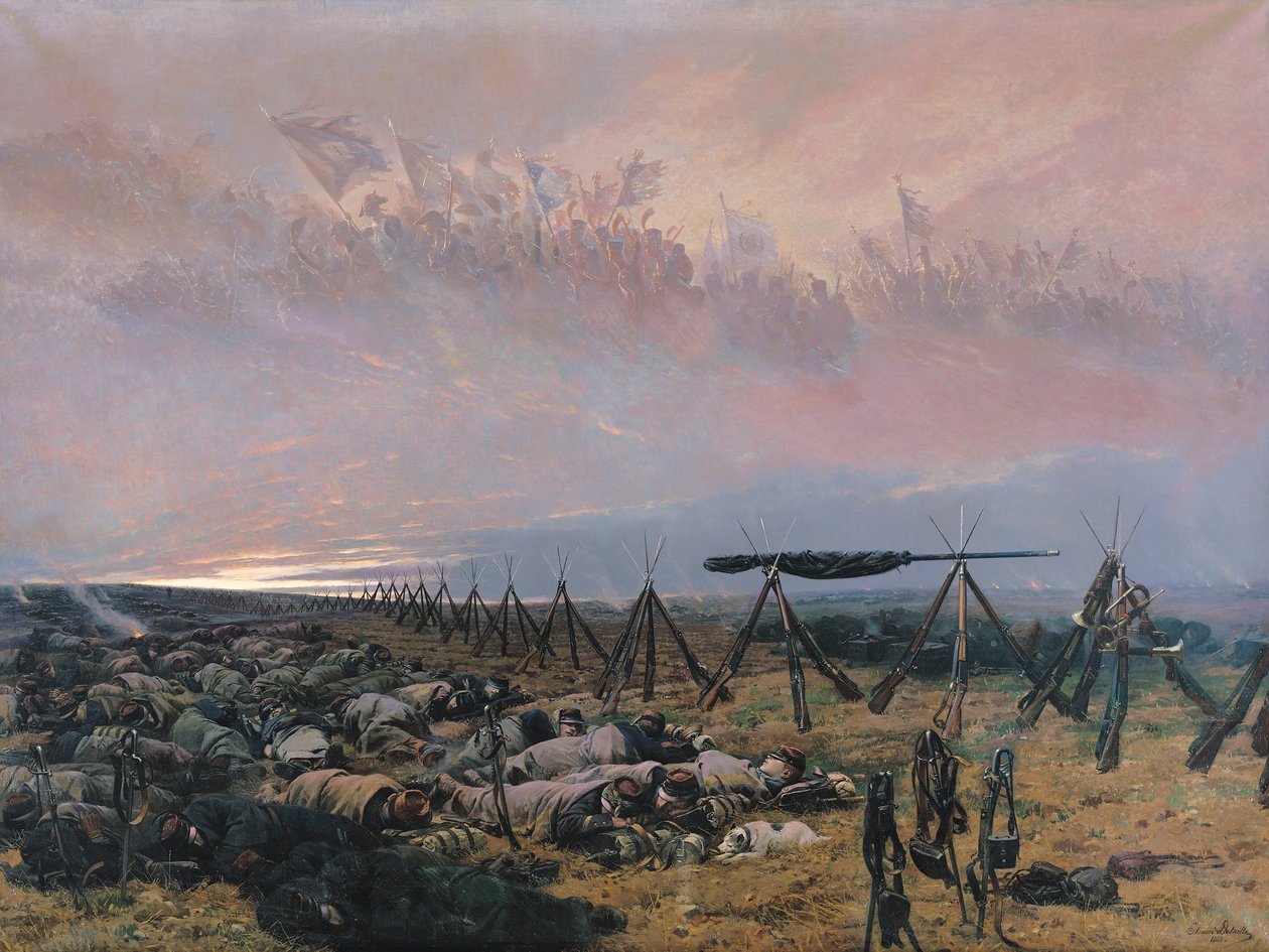 Der Traum, 1888 von Jean Baptiste Edouard Detaille