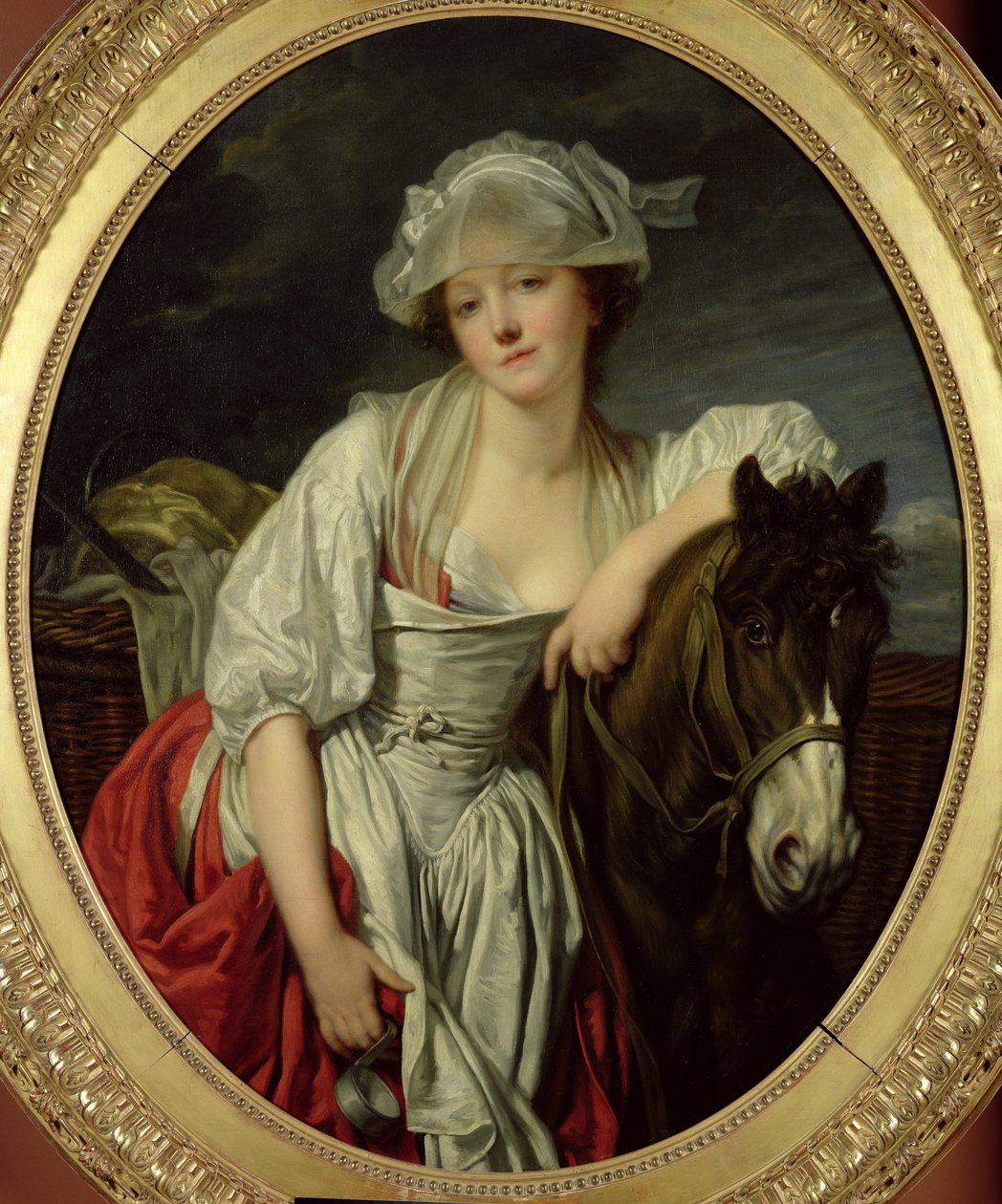 Die Milchmagd von Jean Baptiste Greuze