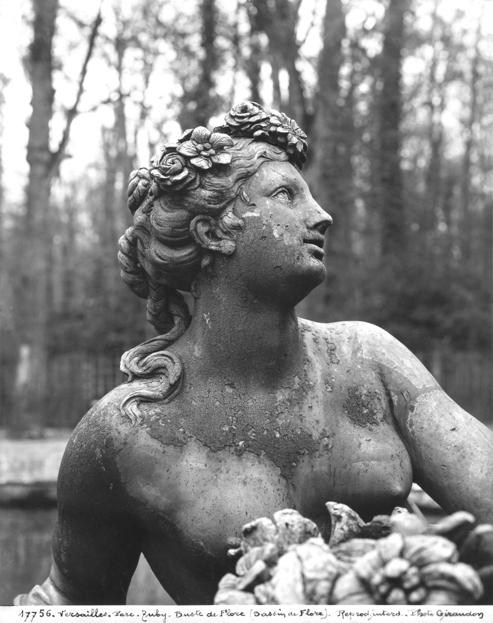 Flora (Detail) von Jean Baptiste I Tuby