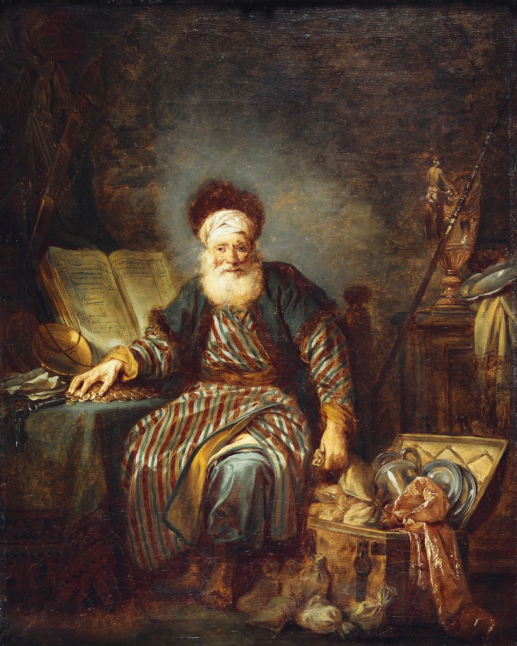 Der Geizhals von Jean Baptiste Le Prince