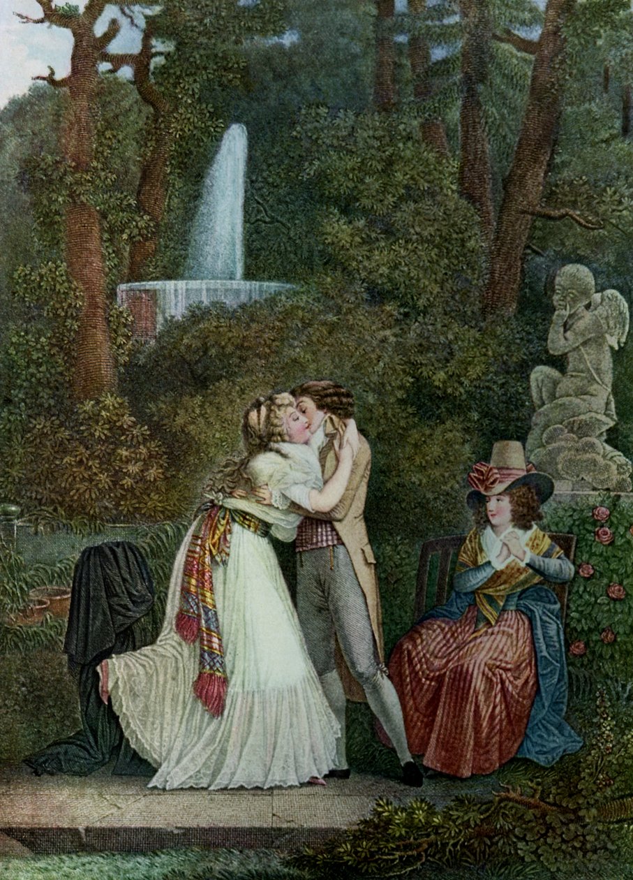 Julie, oder der erste Kuss der Liebe von Jean Baptiste Mallet