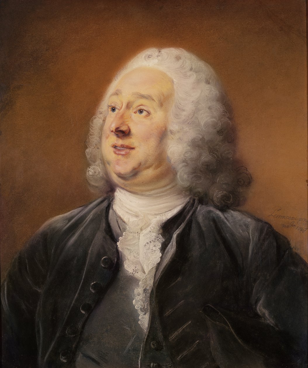 Comte de Bastard, 1747 von Jean Baptiste Perronneau