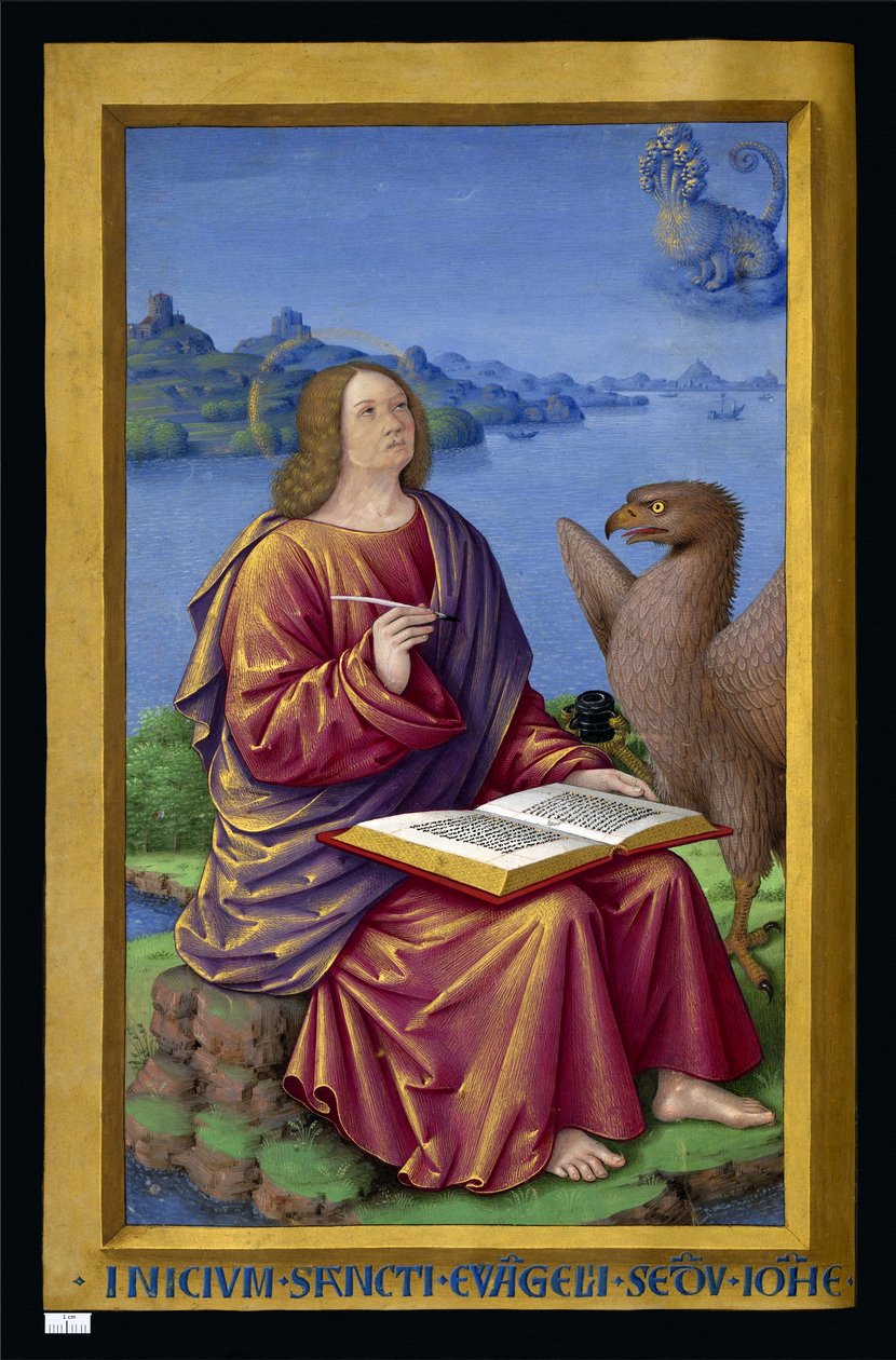 Johannes der Evangelist von Jean Bourdichon