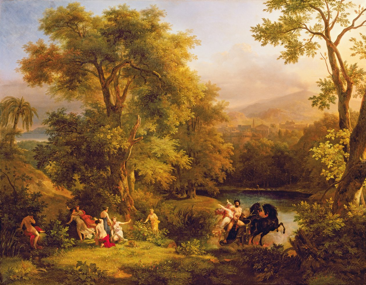 Die Entführung der Proserpina von Jean Charles Joseph Rémond