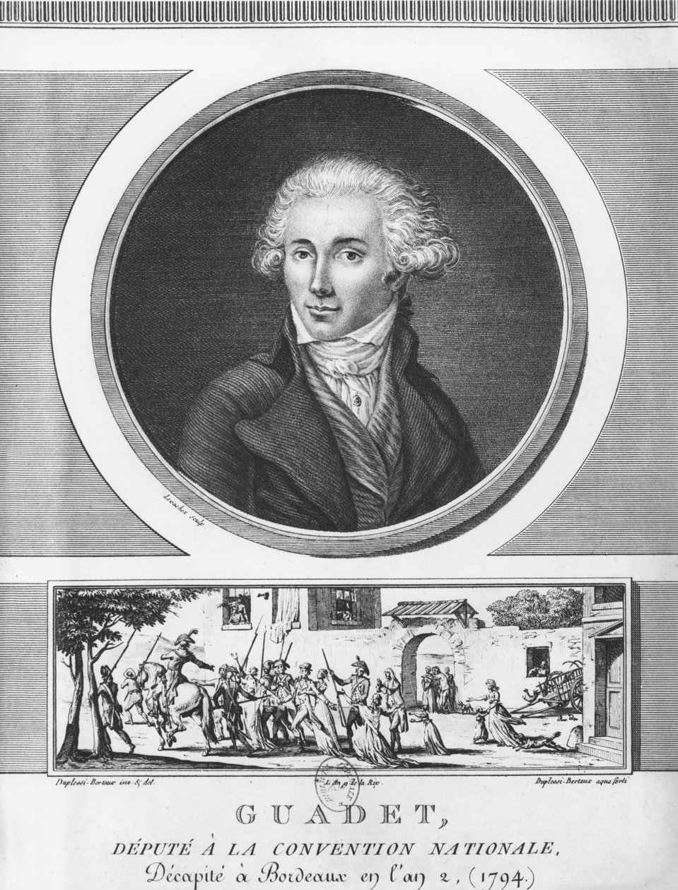 Marguerite-Élie Guadet von Jean Duplessi Bertaux