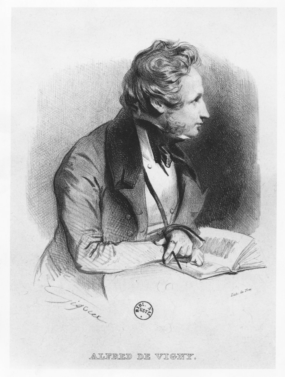 Alfred de Vigny von Jean Francois Gigoux