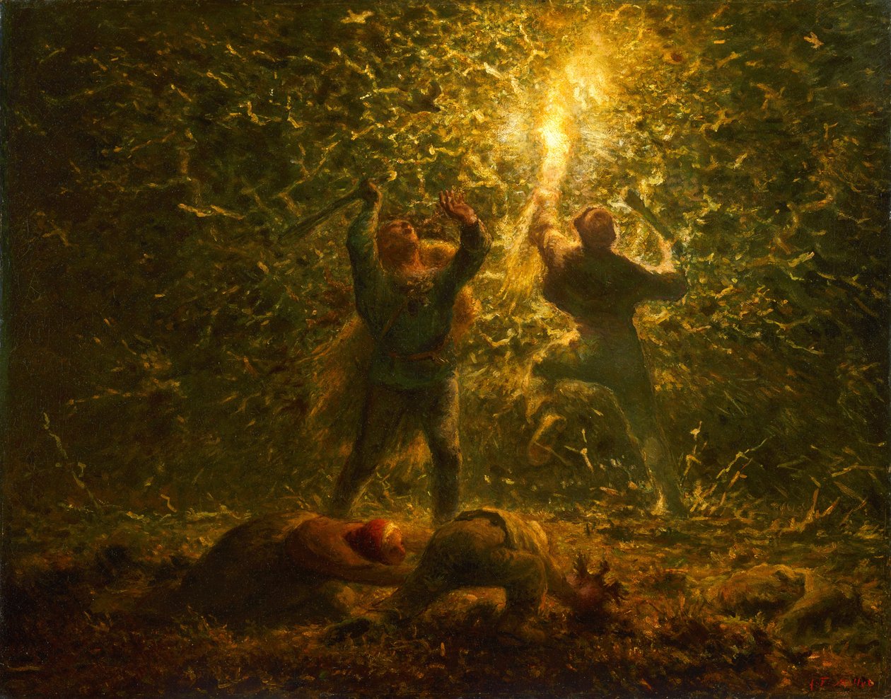 Vogelnester von Jean Francois Millet