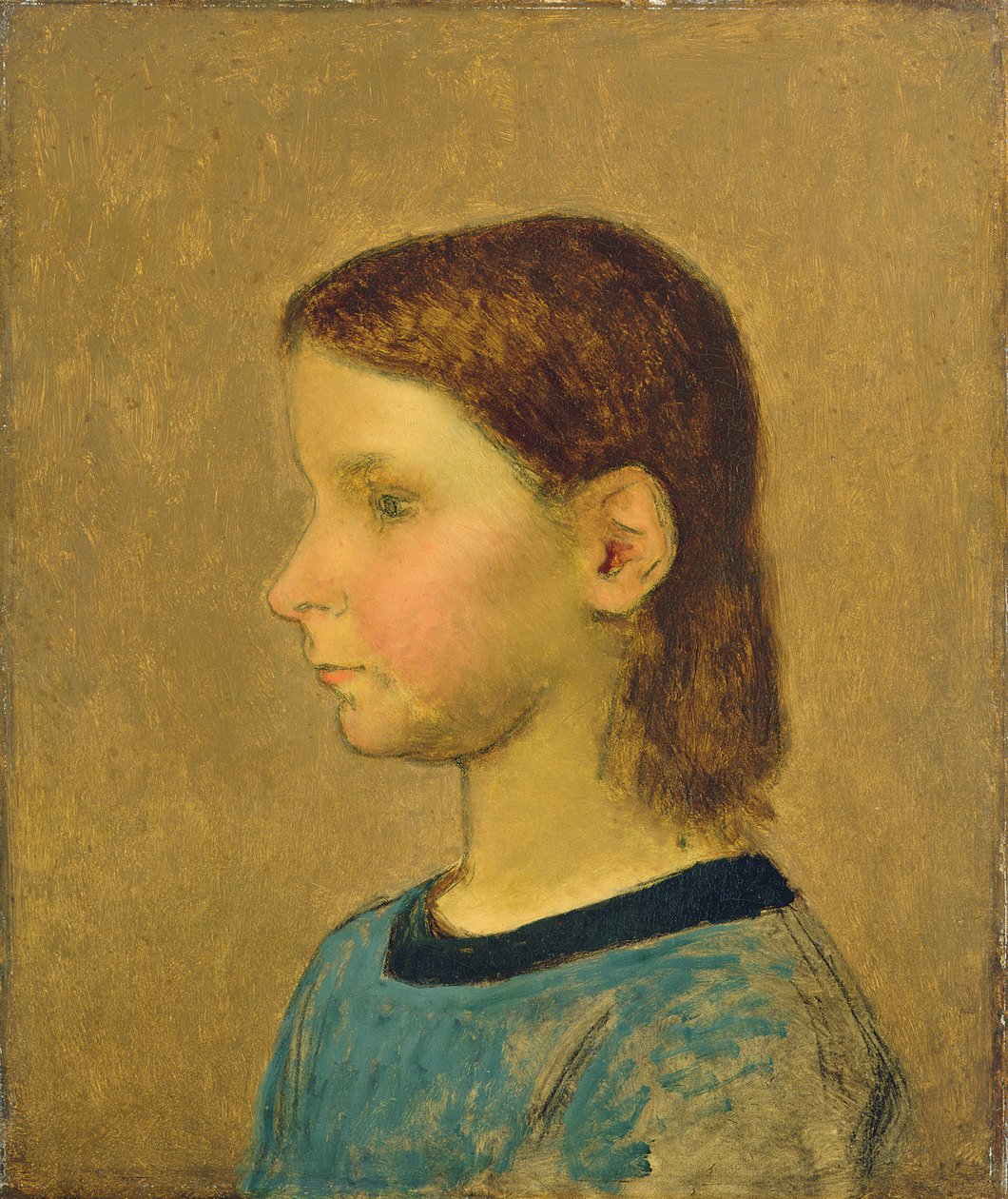 Louise Millet, ca. 1863 von Jean Francois Millet