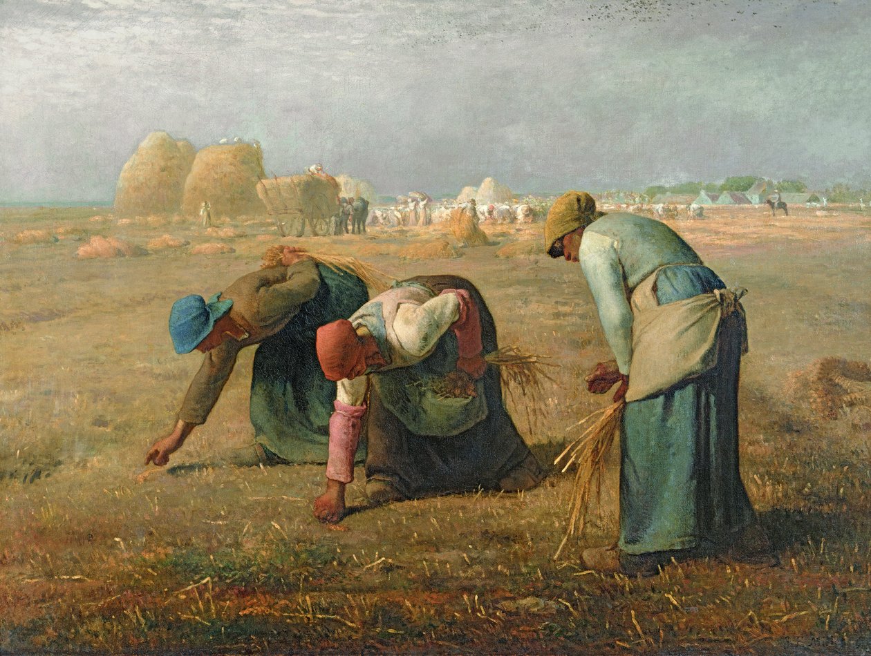 Die Ährenleserinnen, 1857 von Jean Francois Millet