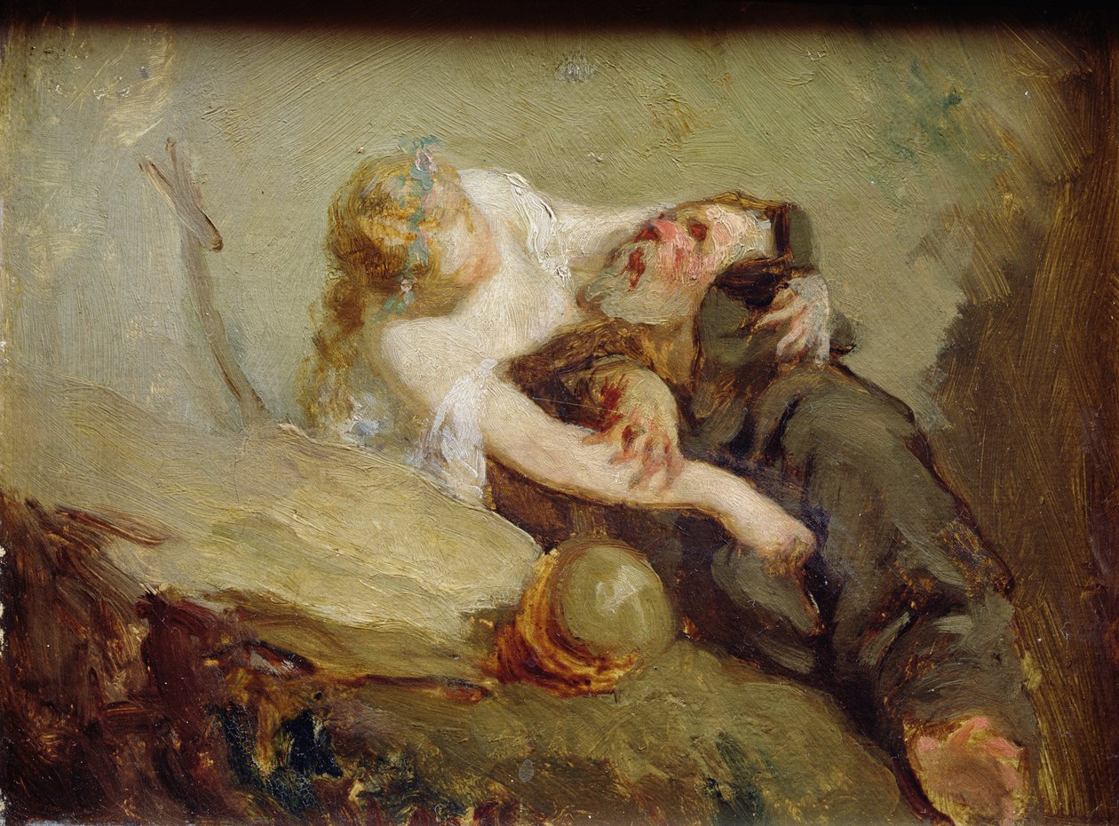 Die Versuchung des heiligen Antonius von Jean Francois Millet