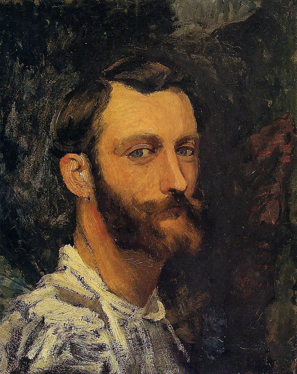 Selbstporträt von Jean Frederic Bazille